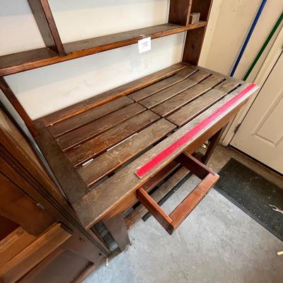 Vintage planting bench