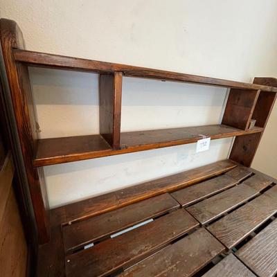 Vintage planting bench