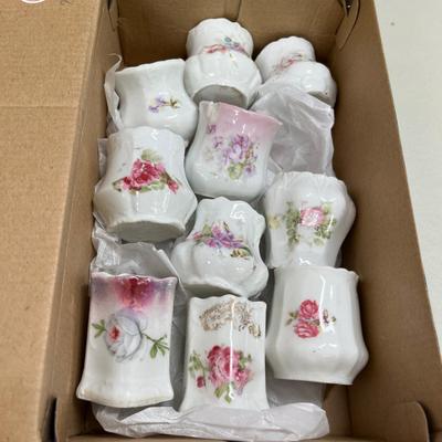 Lot #2 Antique Match holders