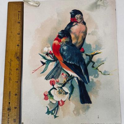 Small wall hanging with birds