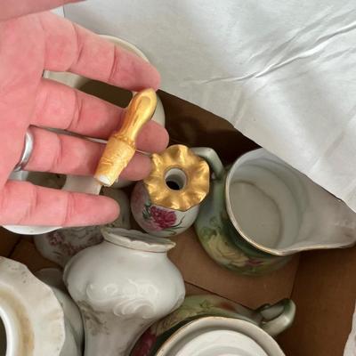 Lot of antique porcelain