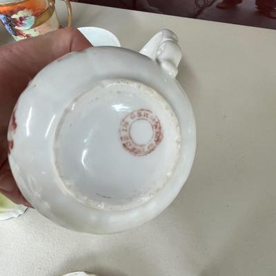 Lot of Porcelain Creamer, sugars, & more