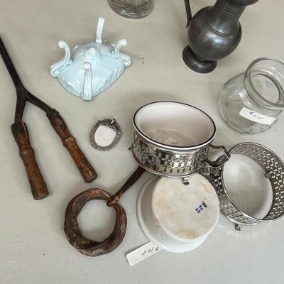 Assortment of antiques