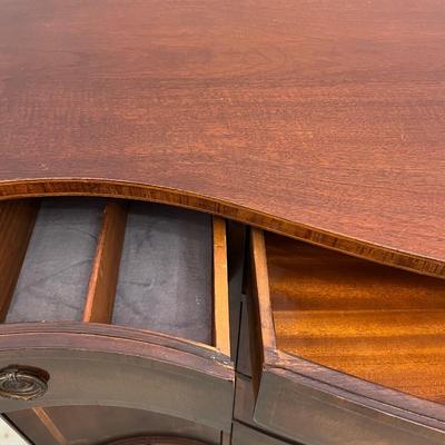 UNION NATIONAL FURNITURE ~ Vtg. Mahogany Inlaid Buffet/Sideboard ~*Read Details