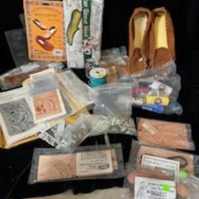 LEATHER CRAFTING SUPPLIES AND TOOLS