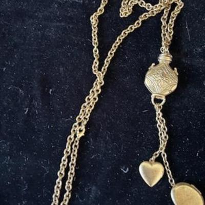 UNIQUE BRASS PURSE, 2 VASES, NECKLACE, HAND MIRROR AND TIARA