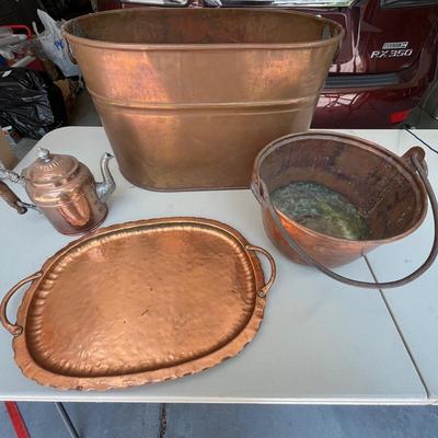 Antique Copper Lot