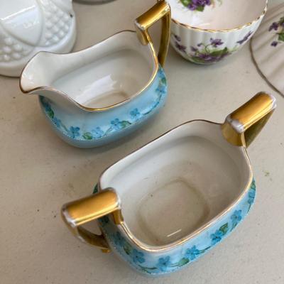 Antique glass & china