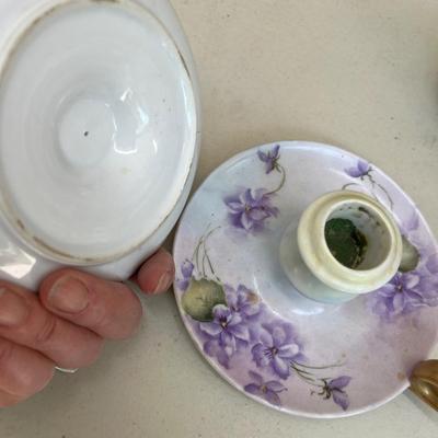 Antique glass & china