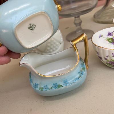 Antique glass & china