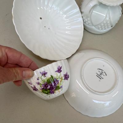 Antique glass & china
