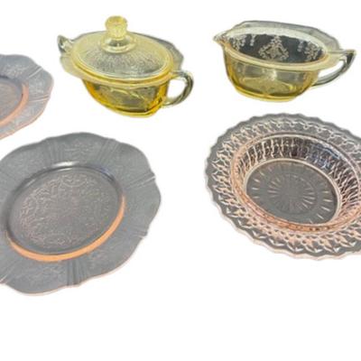 Depression Glass Assortment