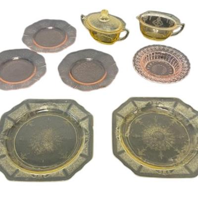 Depression Glass Assortment