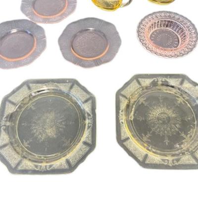 Depression Glass Assortment