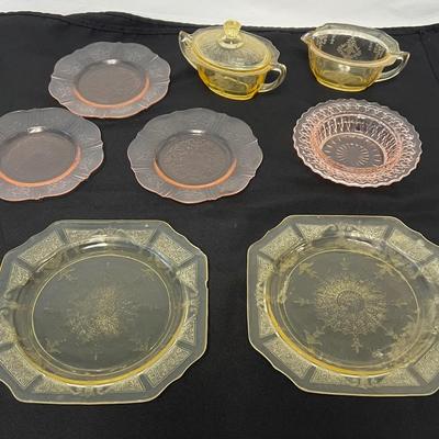 Depression Glass Assortment