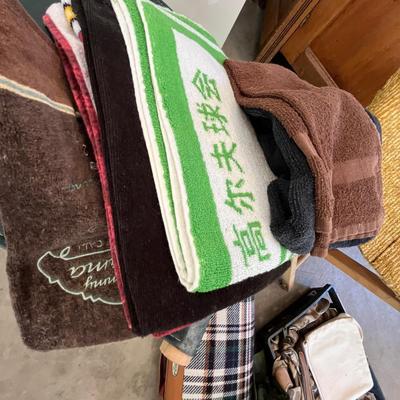 Lot of camping items