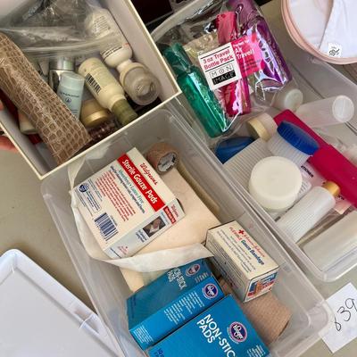 Boes of personal care items