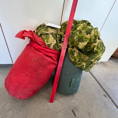 2 Sleeping bags