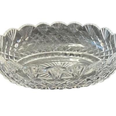 Waterford Crystal Master Cutter Oval Centerpiece Bowl