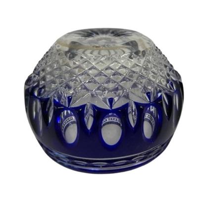 Waterford Cobalt Cut to Clear Bowl