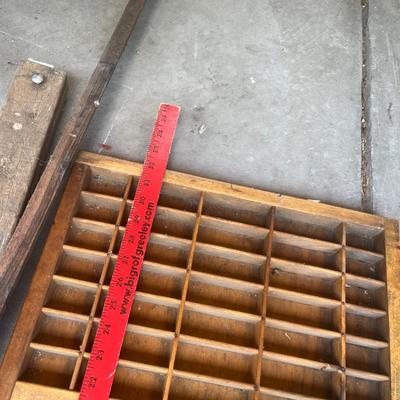 Printer's tray & other