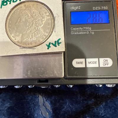 1890 P MORGAN DOLLAR U S 1$ XVF