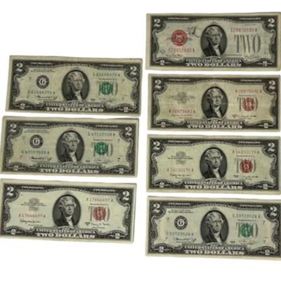 Two Dollar Bill Assortment
