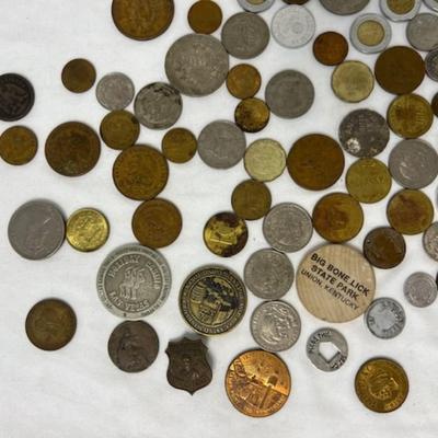 Token and Foreign Currency Assortment