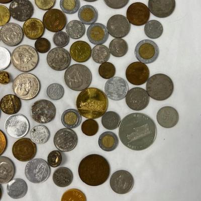 Token and Foreign Currency Assortment