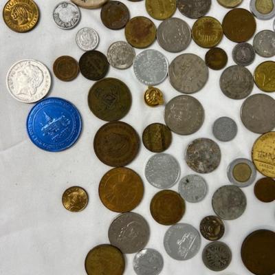Token and Foreign Currency Assortment
