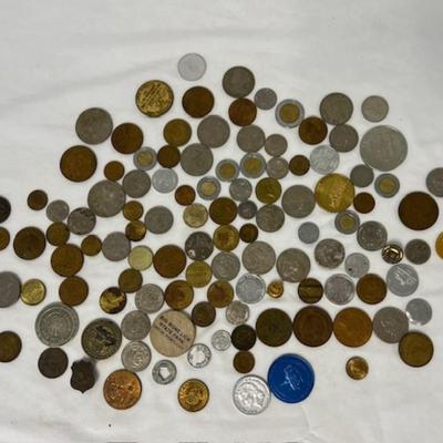 Token and Foreign Currency Assortment