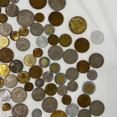 Token and Foreign Currency Assortment
