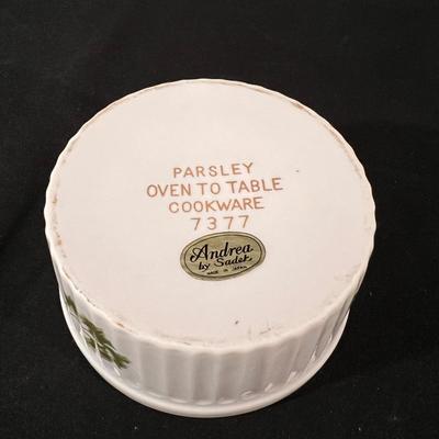 Andrea by Sadek Parsley Oven-to-Table Stoneware Ramekins (LR-DZ)