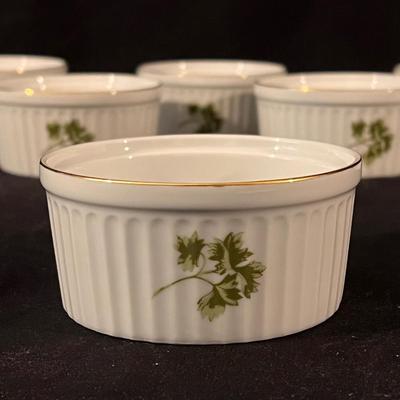 Andrea by Sadek Parsley Oven-to-Table Stoneware Ramekins (LR-DZ)