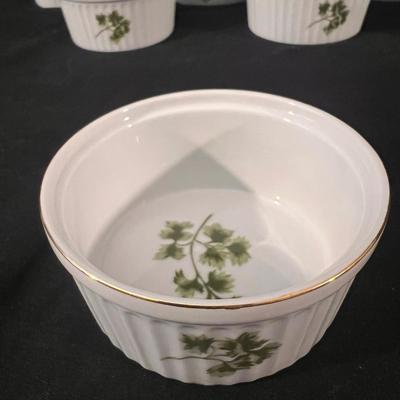 Andrea by Sadek Parsley Oven-to-Table Stoneware Ramekins (LR-DZ)