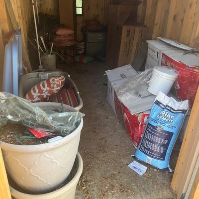Jackpot lot! You are buying the entire contents of the storage shed.