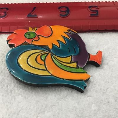 West Germany Vintage Germany Rooster Pin