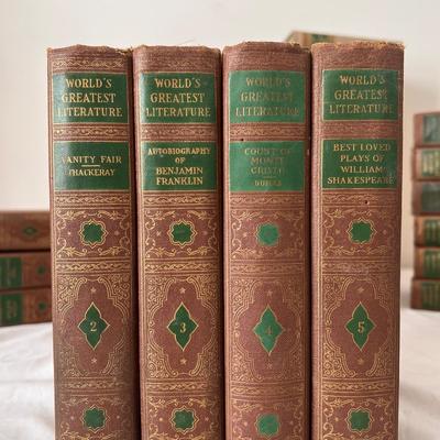 World’s Greatest Literature, The Young Folks Treasury, and Charles Dickens Books from The Early 1900’s (UB-DZ)