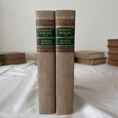 World’s Greatest Literature, The Young Folks Treasury, and Charles Dickens Books from The Early 1900’s (UB-DZ)