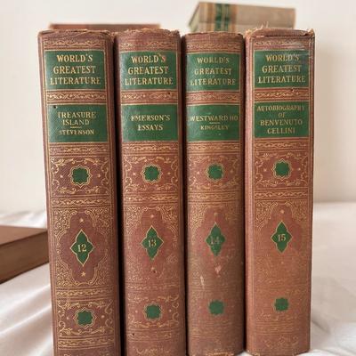 World’s Greatest Literature, The Young Folks Treasury, and Charles Dickens Books from The Early 1900’s (UB-DZ)