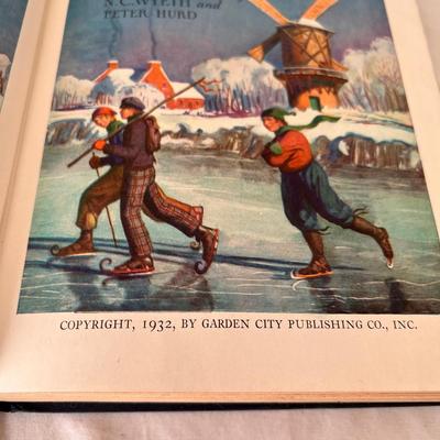Antique Books Including A Christmas Carol, Brave Men, and 20,000 Leagues Under The Sea (UB-DZ)