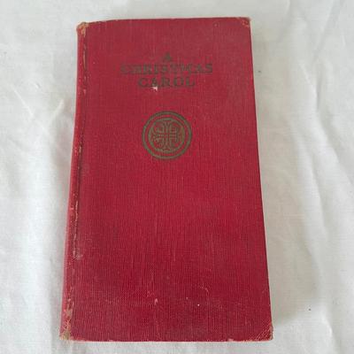 Antique Books Including A Christmas Carol, Brave Men, and 20,000 Leagues Under The Sea (UB-DZ)