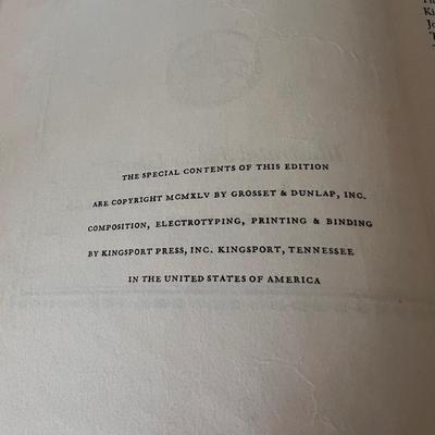 Antique Books Including A Christmas Carol, Brave Men, and 20,000 Leagues Under The Sea (UB-DZ)