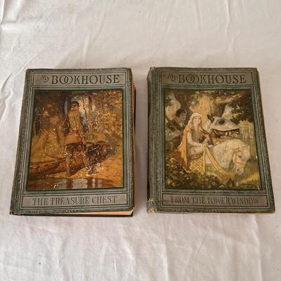 Antique Books Including A Christmas Carol, Brave Men, and 20,000 Leagues Under The Sea (UB-DZ)