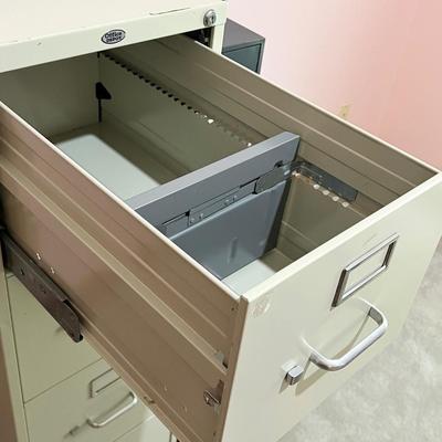 Trio (3) Filing Cabinets