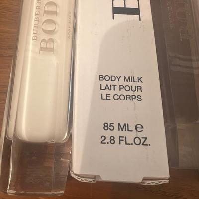 2 Burberry Body EDP Perfume & Body Milk Lotion