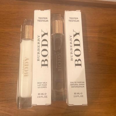 2 Burberry Body EDP Perfume & Body Milk Lotion