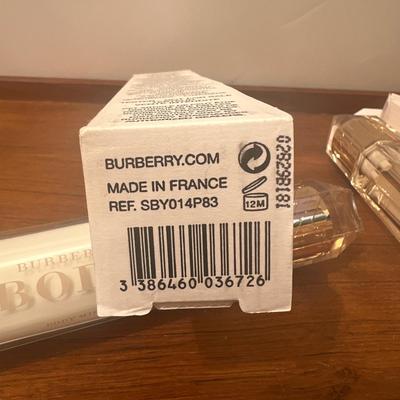 2 Burberry "Body" Body Lotion & Body Oil