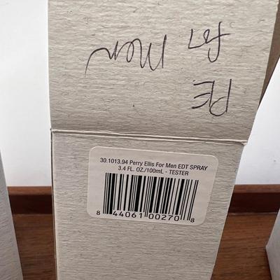 Lot of 4 Perry Ellis Mens Colognes