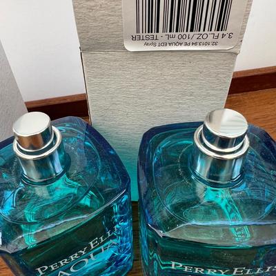 Lot of 4 Perry Ellis Mens Colognes